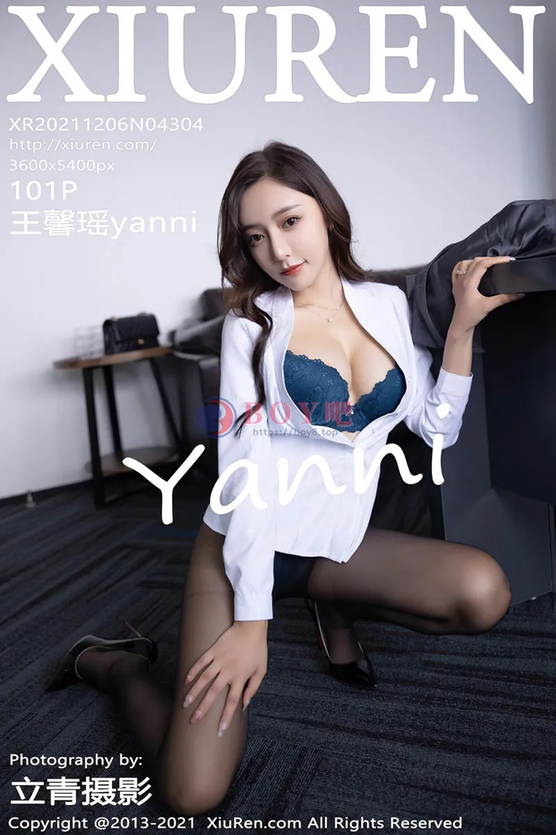 [XiuRen秀人网] NO.4304 女神王馨瑶yanni办公室主题蓝色内衣配超薄黑丝秀翘臀诱惑写真 - BOY吧-BOY吧