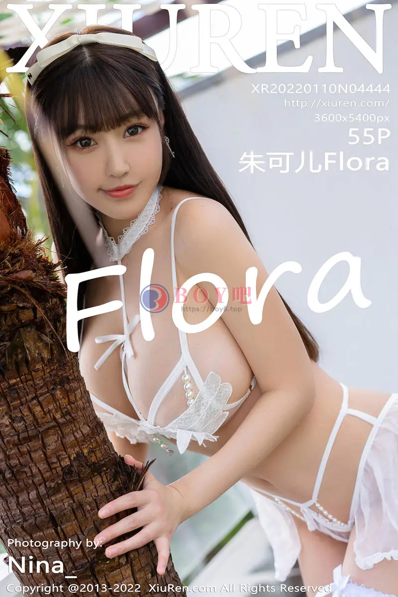 [XiuRen秀人网] No.4444 女神朱可儿Flora三亚旅拍情趣内衣配白丝袜秀丰满身材诱惑写真-BOY吧