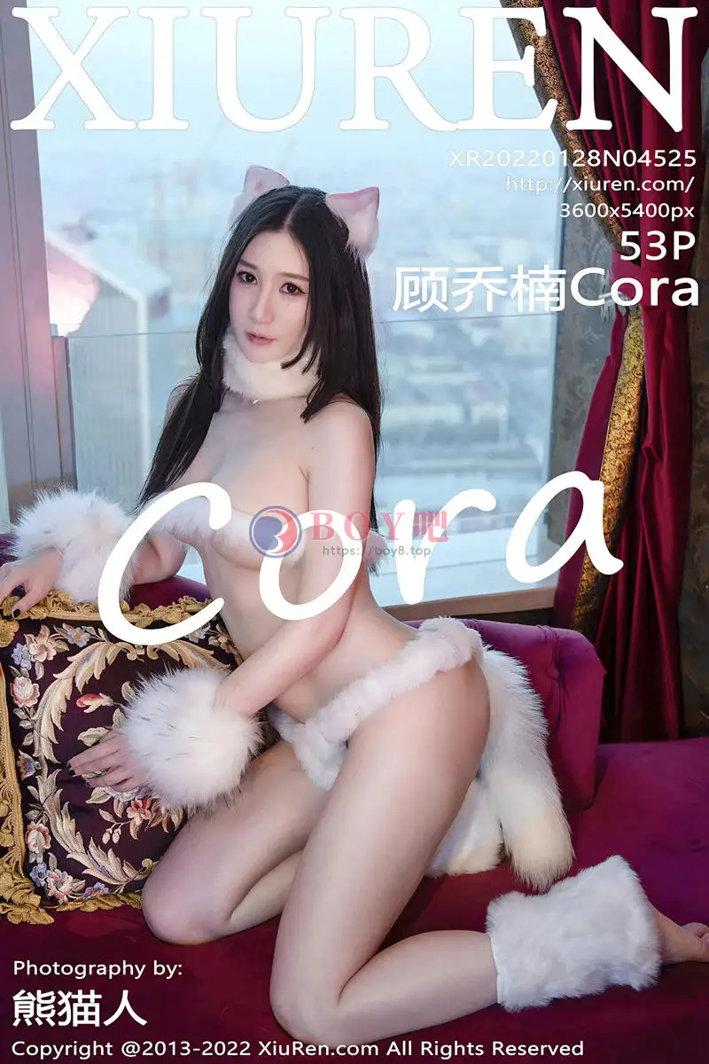 [XiuRen秀人网] No.4525 女神顾乔楠Cora欲望小猫咪主题大尺度露火辣身材极致诱惑写真-BOY吧