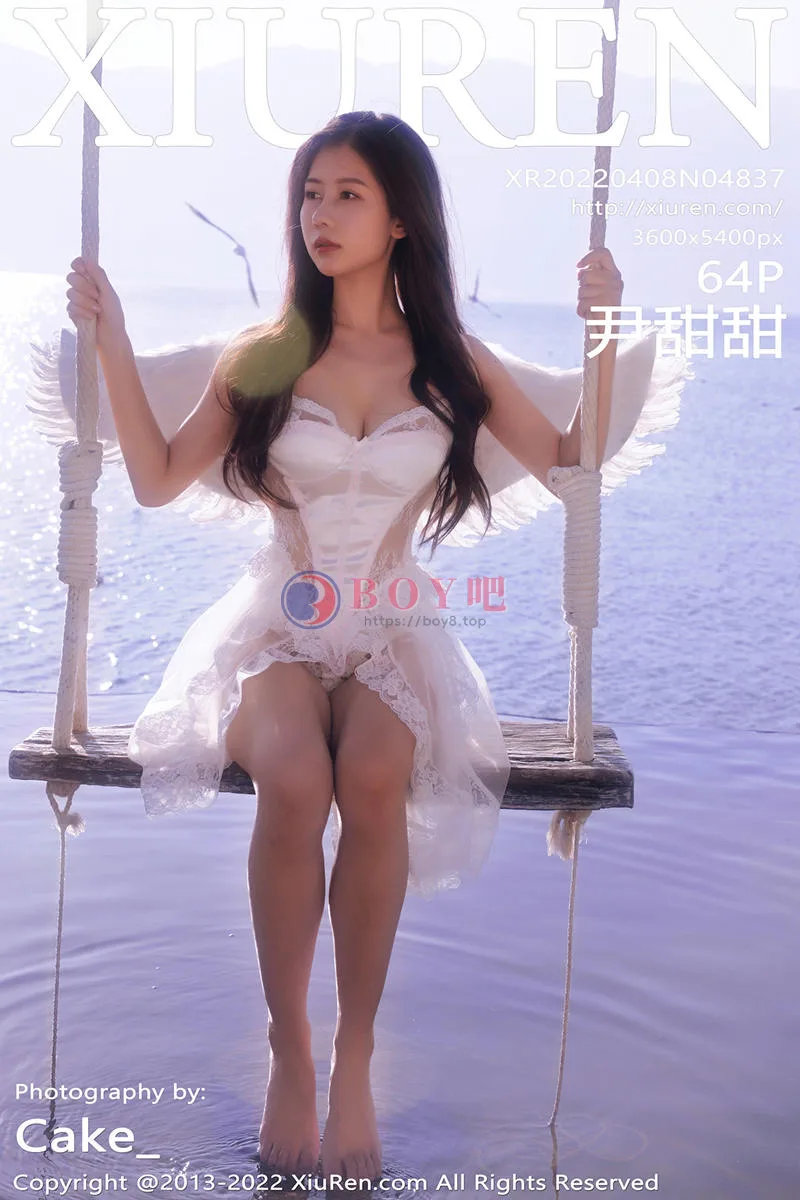 [XiuRen秀人网] No.4837 模特尹甜甜大理旅拍户外天使主题性感薄纱秀完美身材诱惑写真-BOY吧