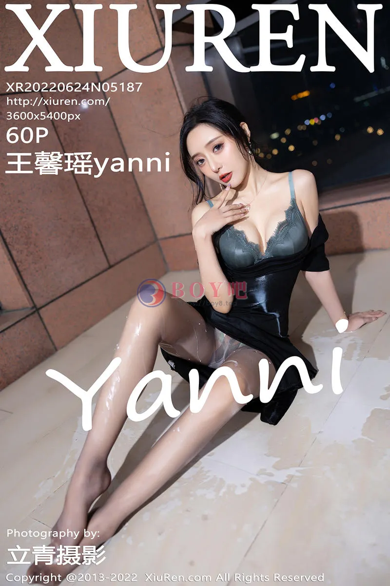 [XiuRen秀人网] No.5187 女神王馨瑶yanni半脱连衣裙露性感蕾丝内衣秀完美身材诱惑写真 - BOY吧-BOY吧