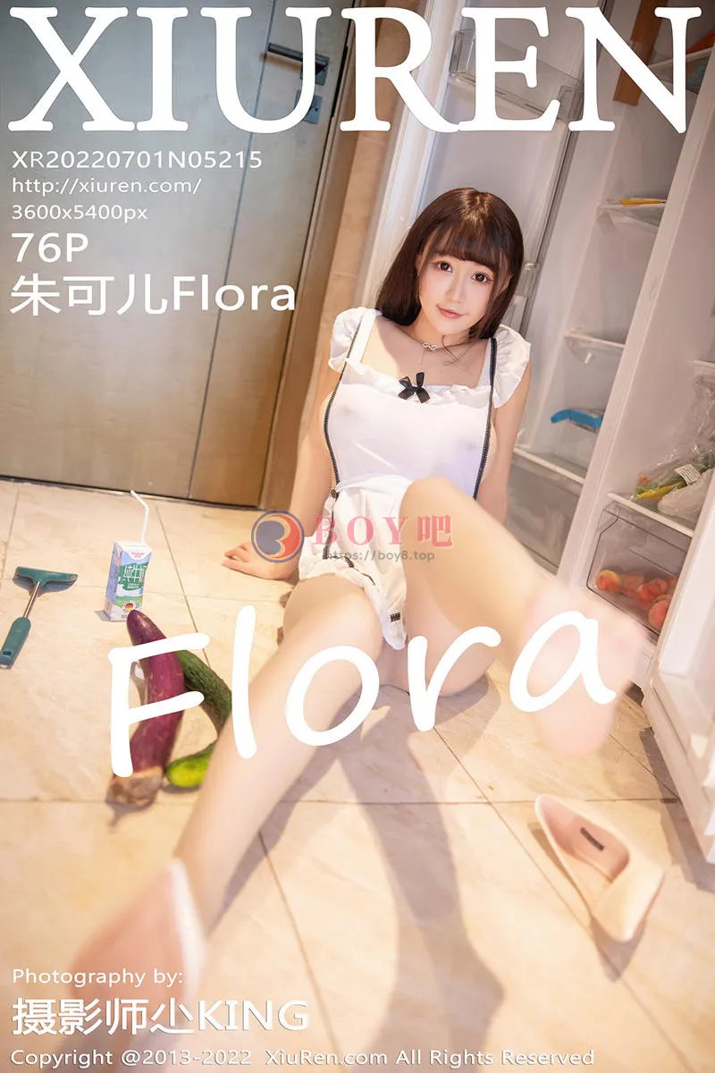 [XiuRen秀人网] No.5215 女神朱可儿Flora私房真空白色女仆服饰配无内黑丝极致诱惑写真 - BOY吧-BOY吧
