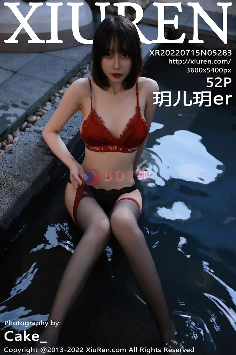 [XiuRen秀人网] No.5283 模特玥儿玥er澳门旅拍半脱露红色蕾丝内衣秀完美身材诱惑写真 - BOY吧-BOY吧