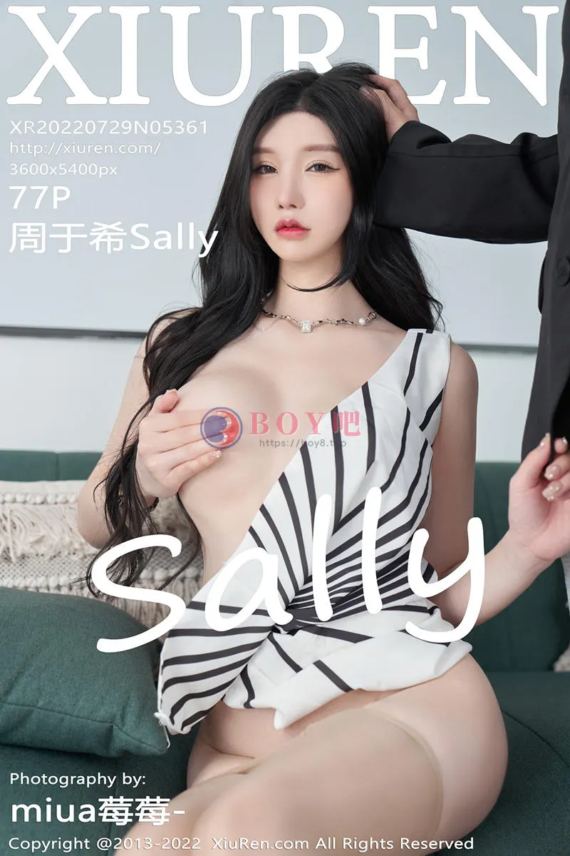 [XiuRen秀人网] No.5361 女神周于希Sally心愿旅拍性感露肩上衣配超薄肉丝完美诱惑写真-BOY吧