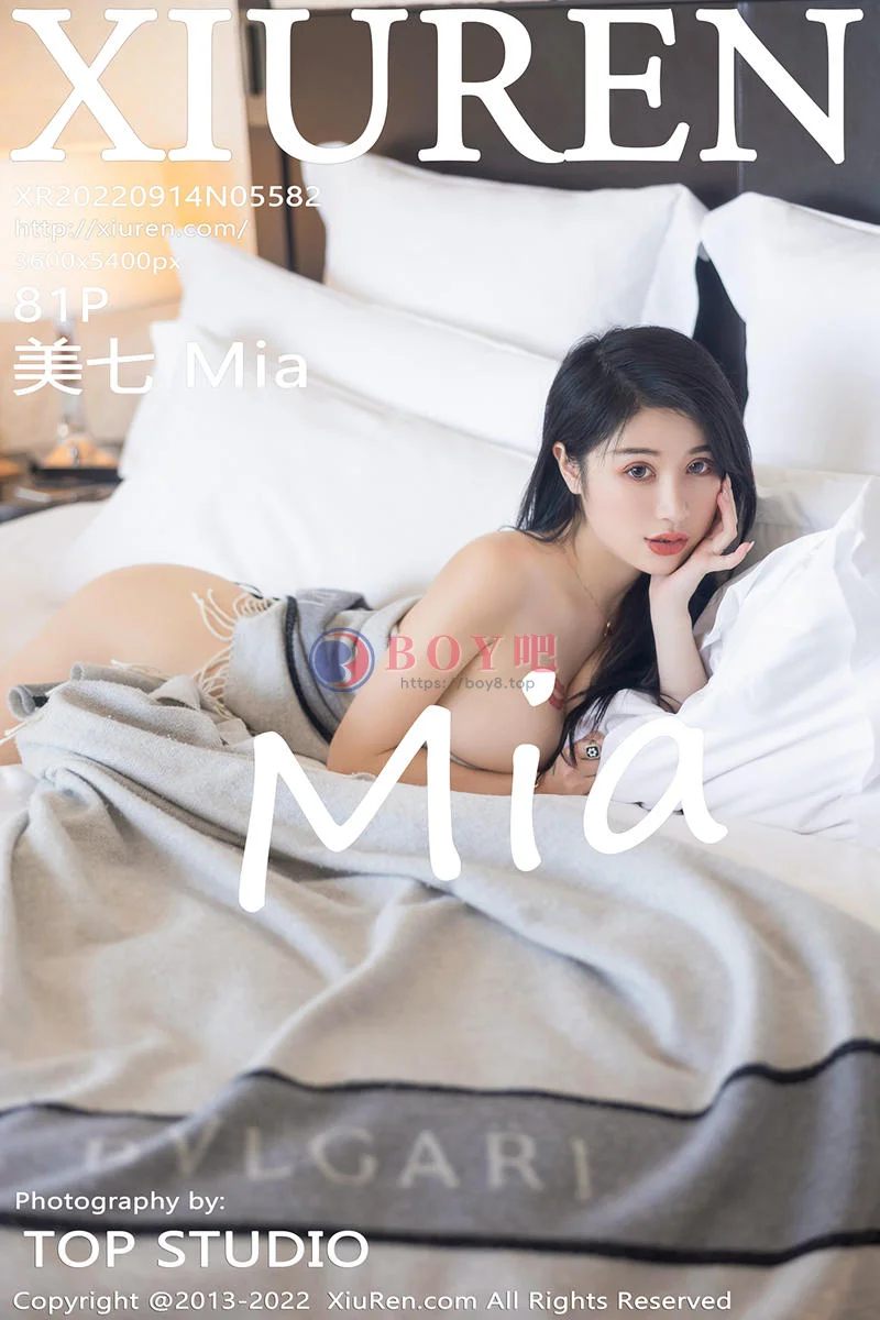 [XiuRen秀人网] No.5582 模特美七Mia西双版纳旅拍性感粉红连衣长裙秀惹火身材诱惑写真 - BOY吧-BOY吧