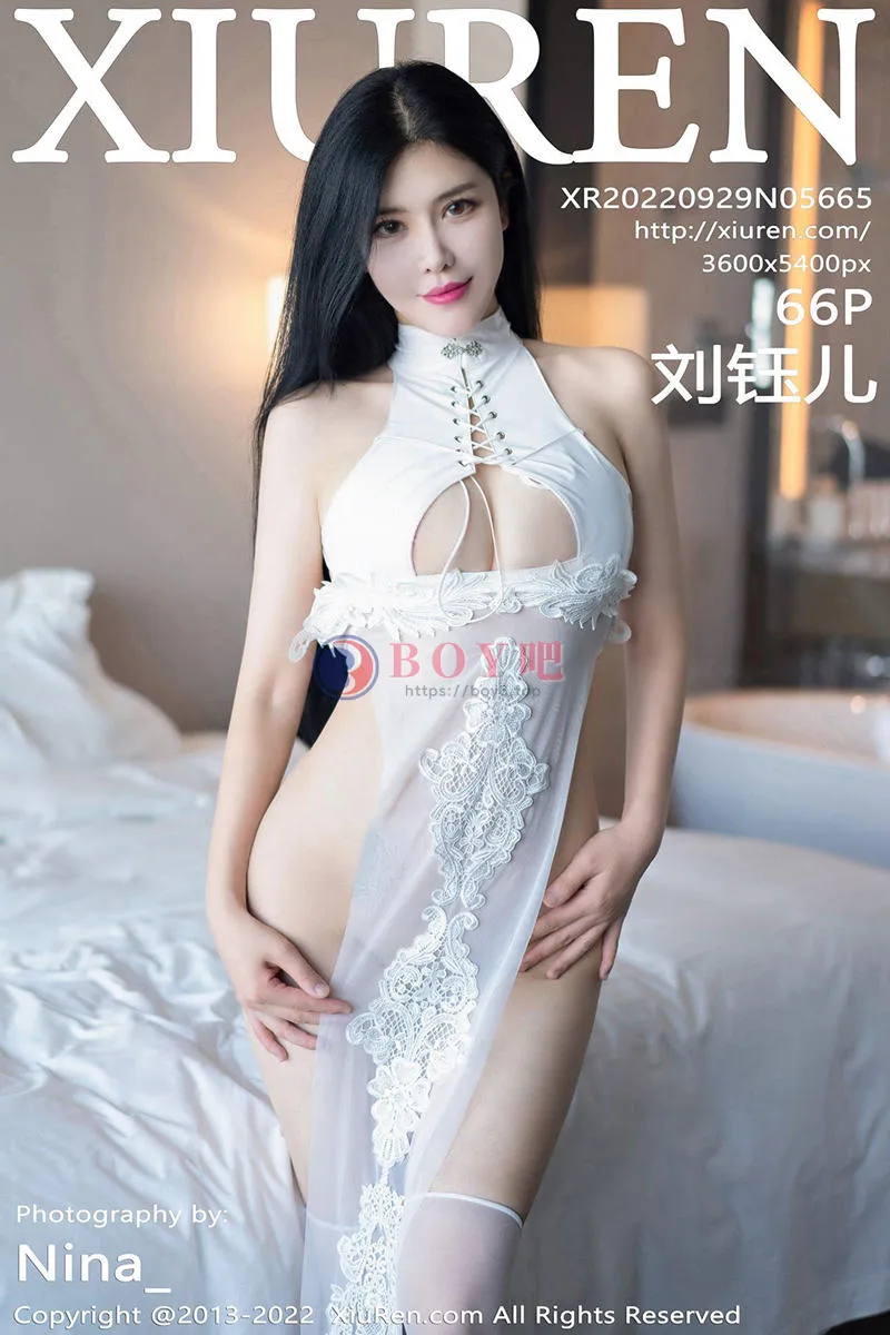 [XiuRen秀人网] No.5665 女神刘钰儿性感白色轻透服饰配白丝袜露丰满身材惹火诱惑写真 - BOY吧-BOY吧
