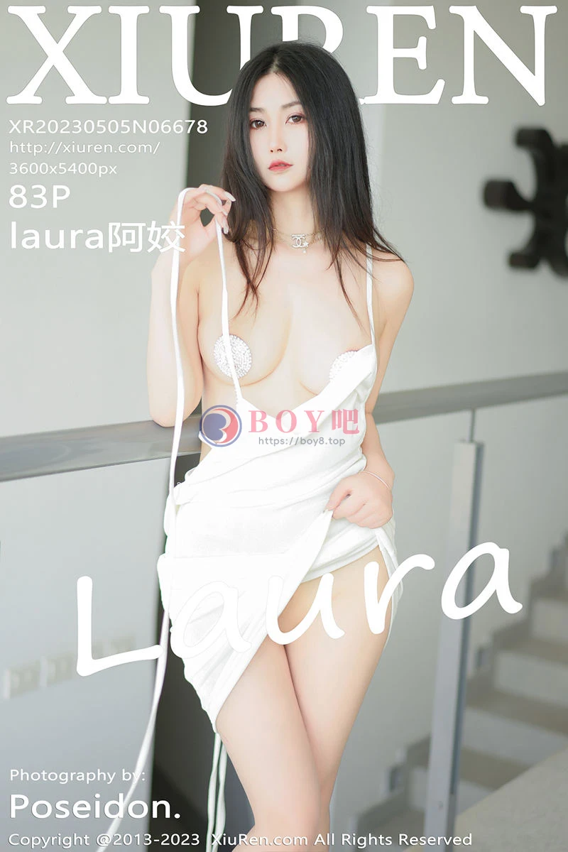 [XiuRen秀人网] No.6678 模特laura阿姣户外泳池大尺度露傲人豪乳血滴子遮点诱惑写真-BOY吧