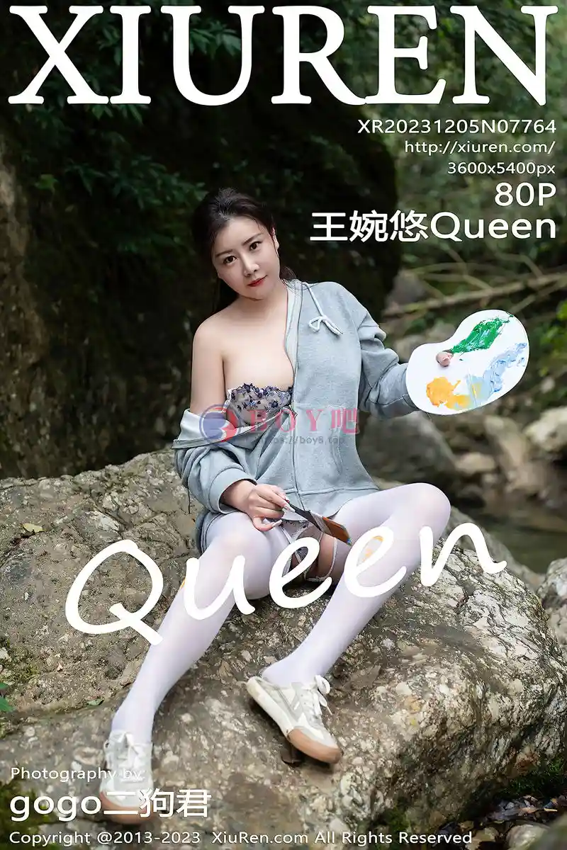 [XiuRen秀人网] No.7764 模特王婉悠Queen性感轻透内衣配超薄白丝秀丰腴身姿诱惑写真-BOY吧