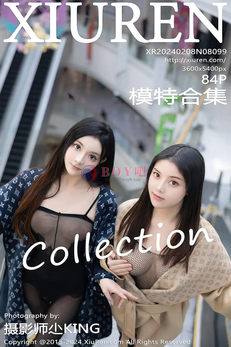 [XiuRen秀人网] No.8099 模特合集豆瓣酱商场场景性感黑色情趣服饰秀惹火身材诱惑写真-BOY吧