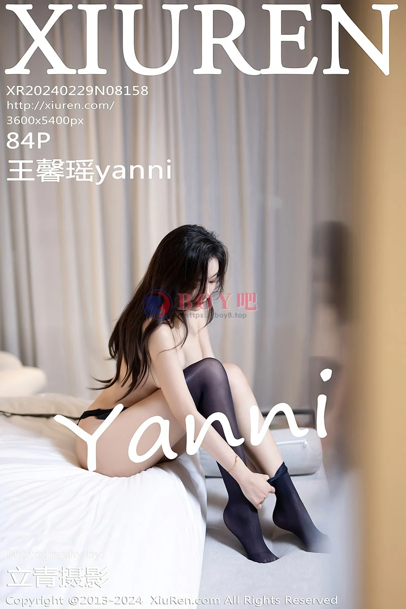 [XiuRen秀人网] No.8158 女神王馨瑶yanni黑色轻透情趣服饰配黑丝袜秀完美身材诱惑写真-BOY吧