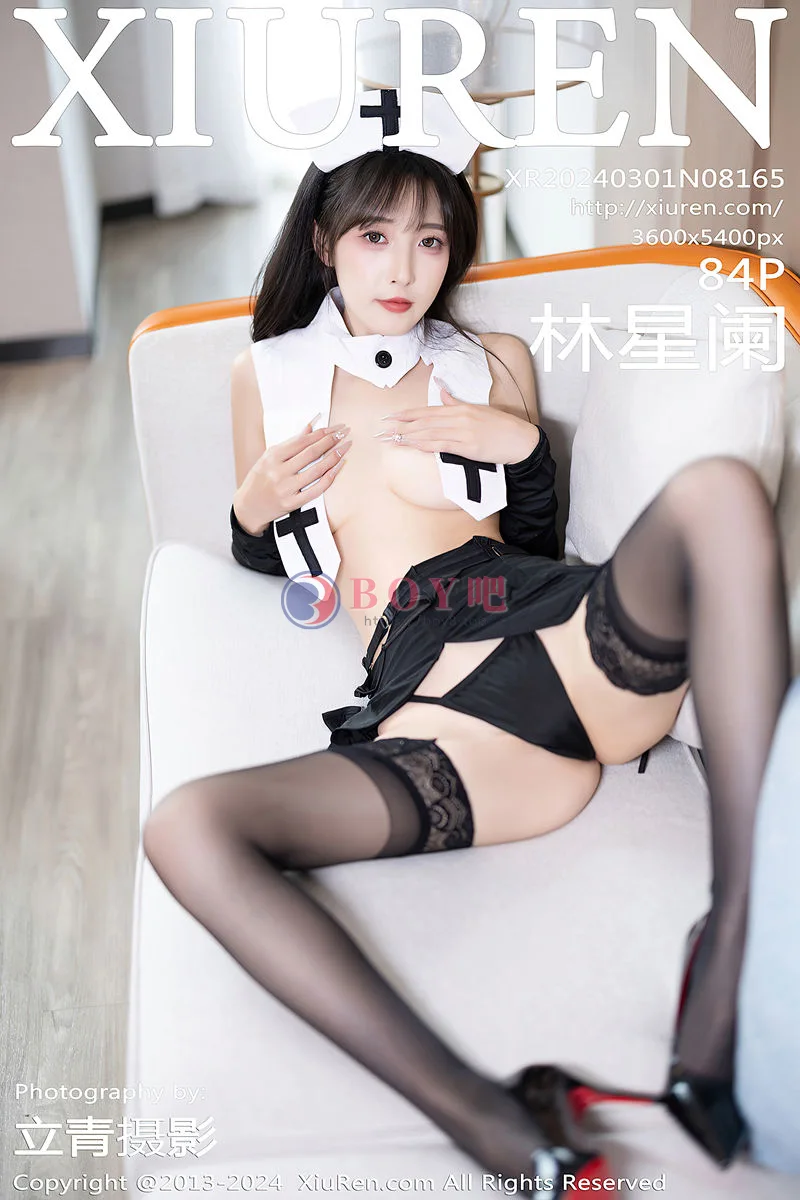 [XiuRen秀人网] No.8165 模特林星阑情趣修女服+蓝色服饰配超薄白丝秀曼妙身姿诱惑写真 - BOY吧-BOY吧