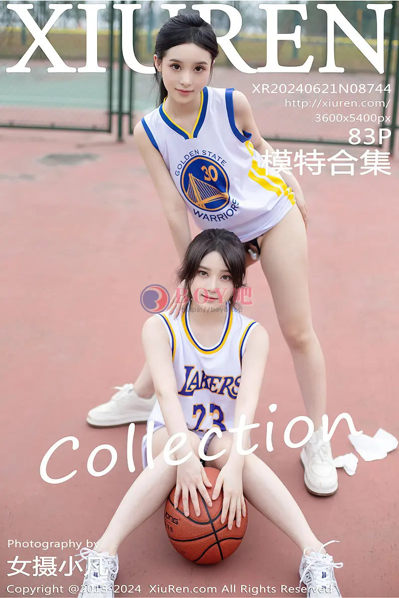 [XiuRen秀人网] No.8744 模特合集女神豆瓣酱蓝球场景互动性感黑色情趣内衣惹火诱惑写真-BOY吧