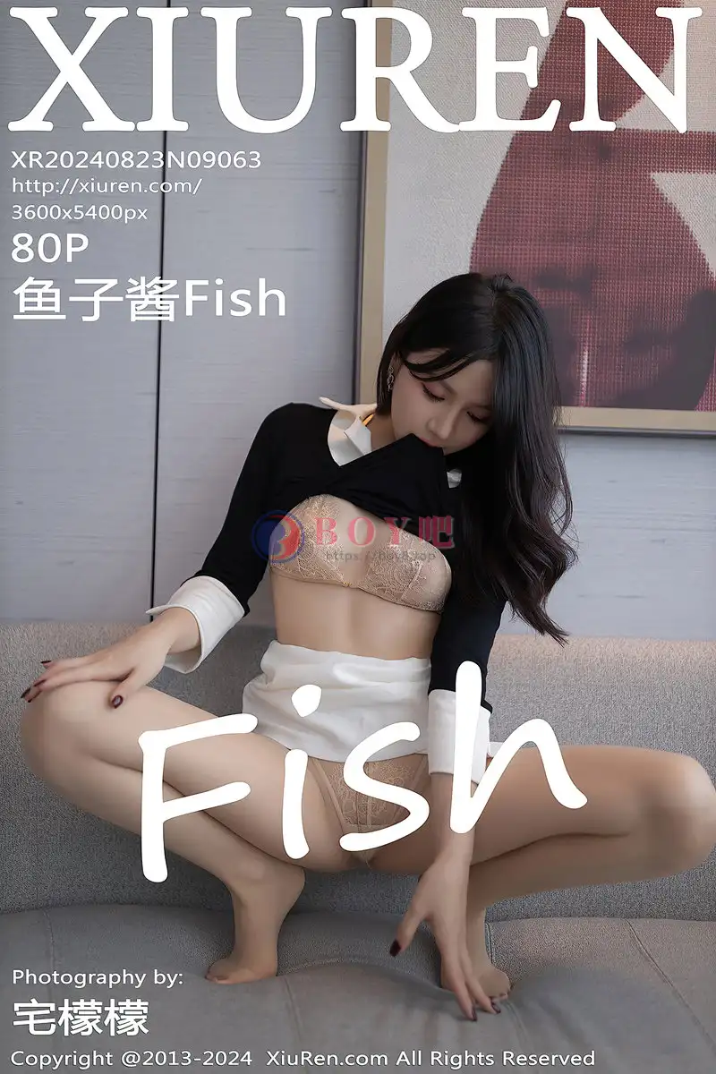 [XiuRen秀人网] NO.9063 模特鱼子酱Fish性感白领OL服饰露肉色内衣秀曼妙身姿诱惑写真-BOY吧