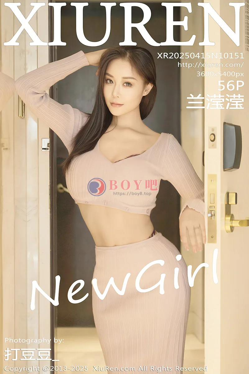 [XiuRen秀人网] NO.10151 新人模特兰滢滢性感紫色情趣内衣配紫丝吊袜秀凹凸身材诱惑写真 - BOY吧-BOY吧