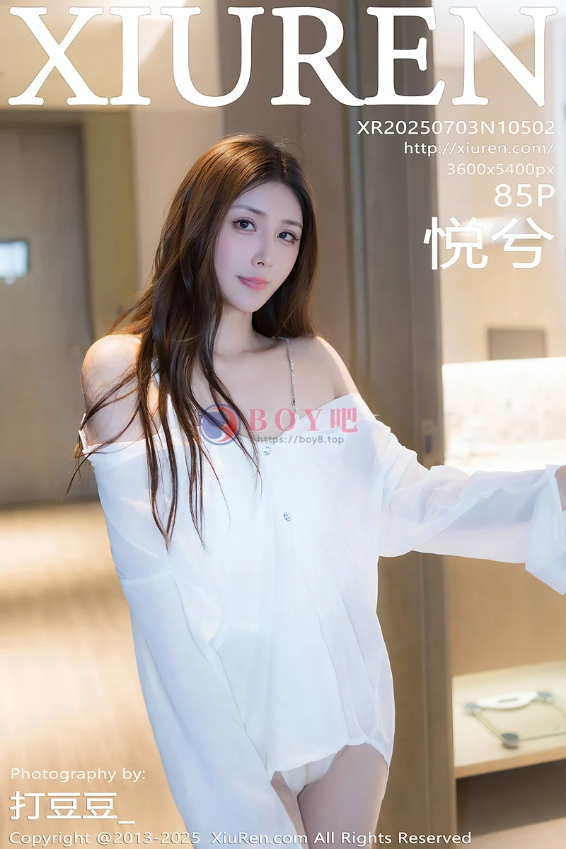 [XiuRen秀人网] NO.10502 模特悦兮浴室场景性感白T衬衫配超薄肉丝湿身秀惹火身材诱惑写真 - BOY吧-BOY吧