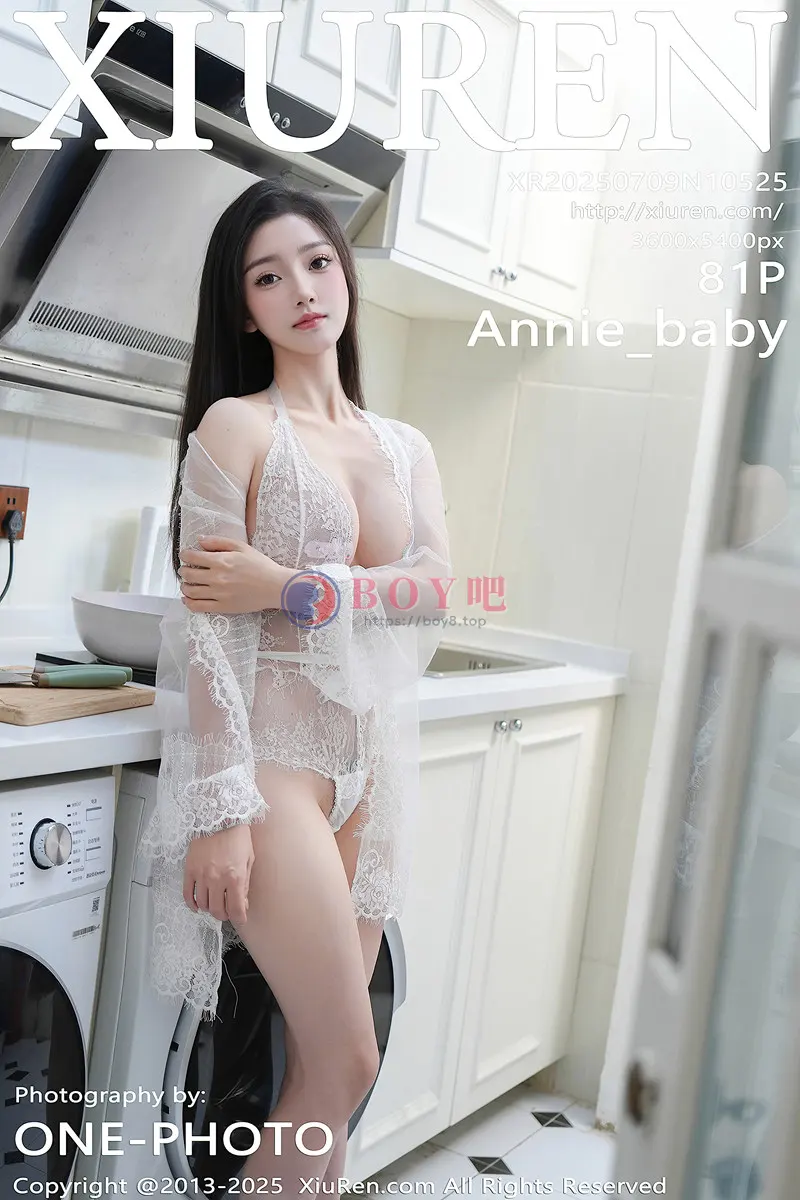 [XiuRen秀人网] NO.10525 模特Annie_baby性感白色蕾丝情趣服饰秀凹凸身材惹火诱惑写真-BOY吧