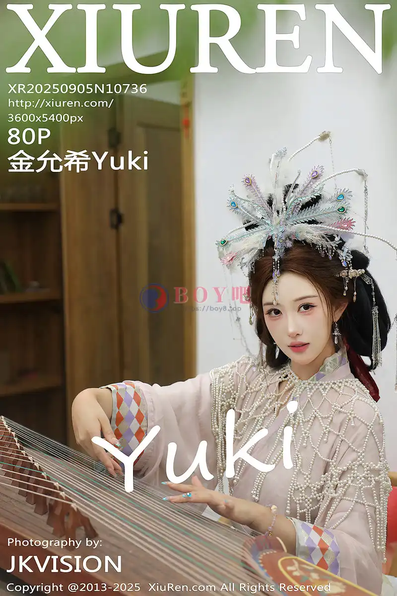 [XiuRen秀人网] NO.10736 模特金允希Yuki性感浅色古装薄纱服饰秀丰腴身材迷人诱惑写真-BOY吧