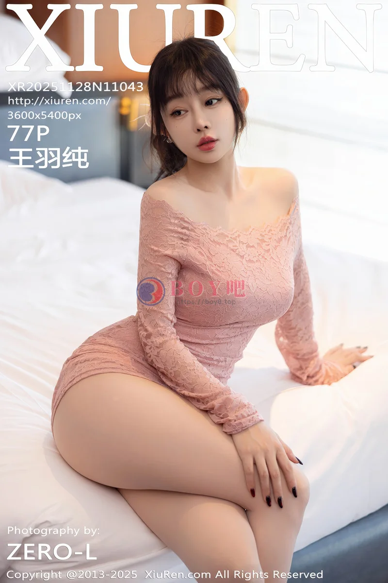 [XiuRen秀人网] NO.11043 女神王羽纯✨性感浅色连衣短裙配原色丝袜秀曼妙身姿诱惑写真-BOY吧