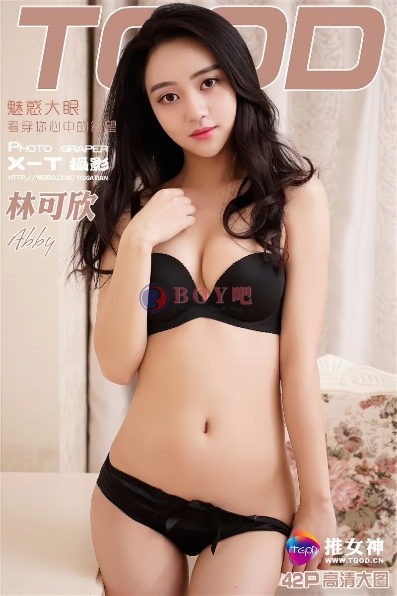 [TGOD推女神] 2016.01.29 NO.268 林可欣Abby 魅惑大眼 看穿你心中的欲望 [42+1P-174MB] - BOY吧-BOY吧