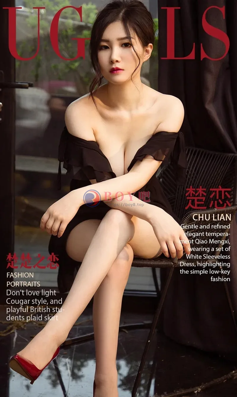 [Ugirls爱尤物] NO.1082 嫩模楚恋白色蕾丝高叉连体内衣秀完美身材爆乳诱惑写真-BOY吧