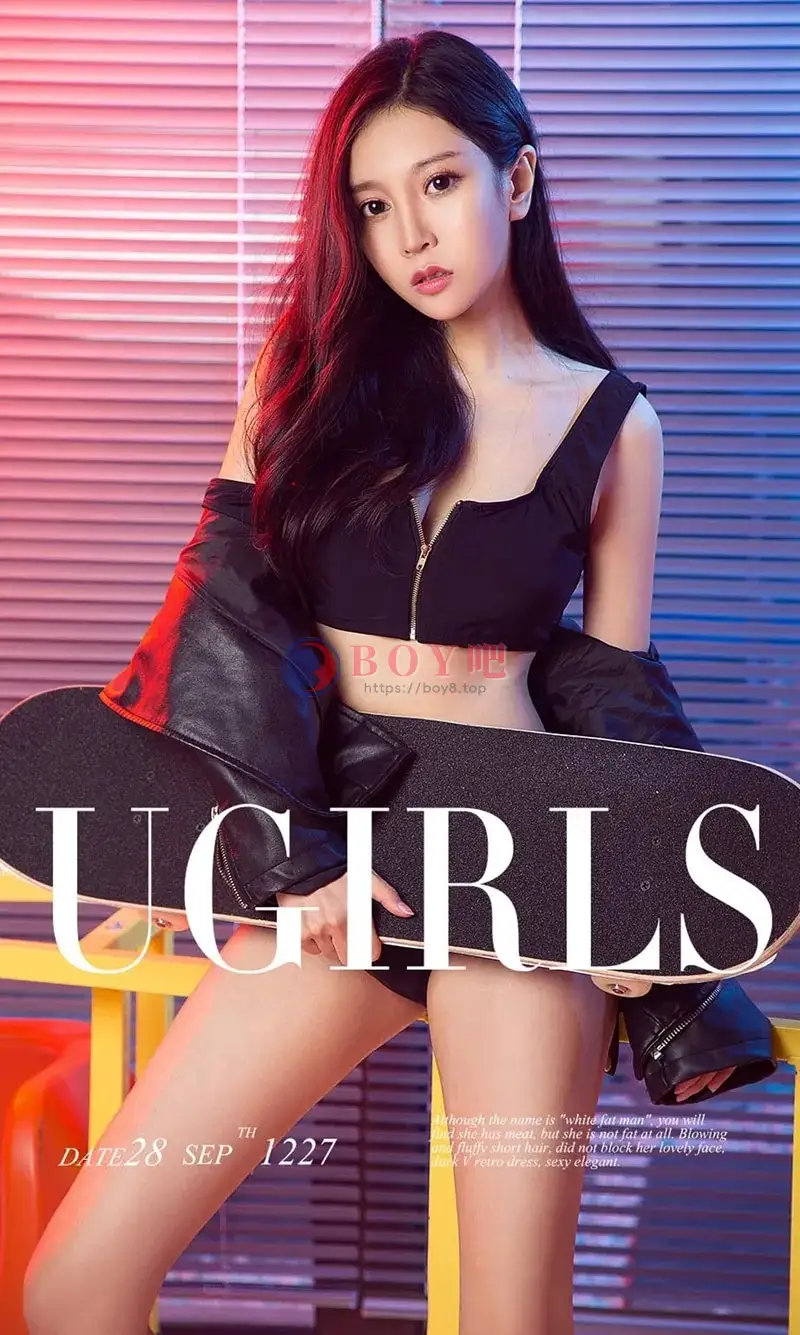 [Ugirls爱尤物] NO.1227 嫩模豌豆公主黄色比基尼秀魔鬼身材半脱露豪乳诱惑写真-BOY吧