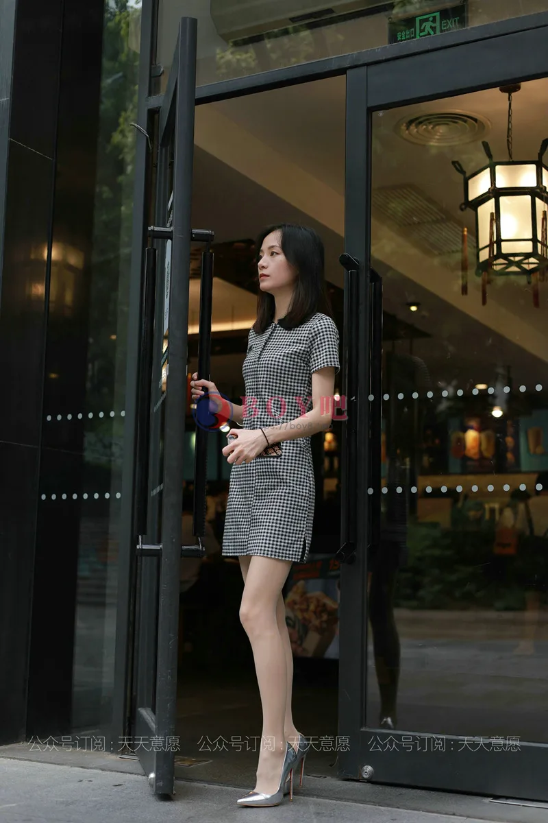 [IESS异思趣向] 2021.07.22 丝享家 867 小六 格子连衣裙 [90P-164MB]-BOY吧