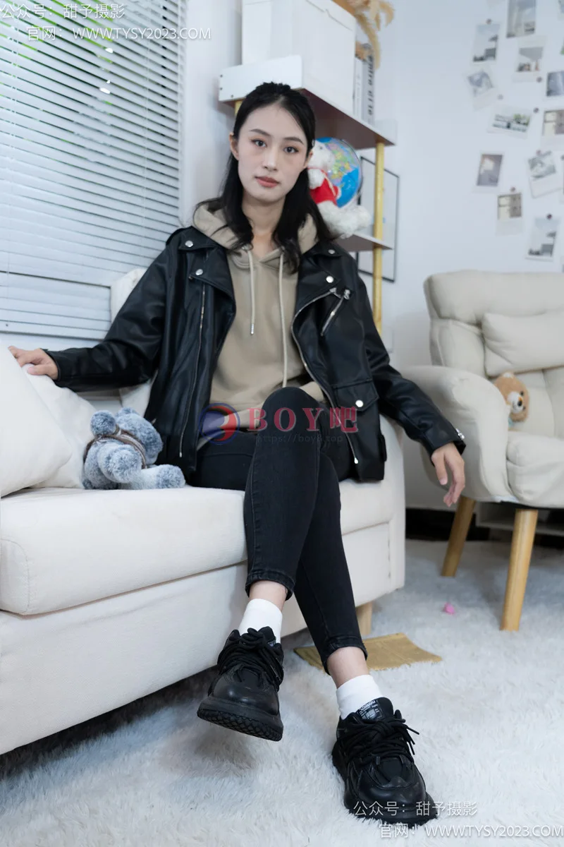 甜予摄影 2024.01.26 NO.014 肉肉-运动鞋、白棉袜、裸足 [116P+12V-4.34GB]-BOY吧