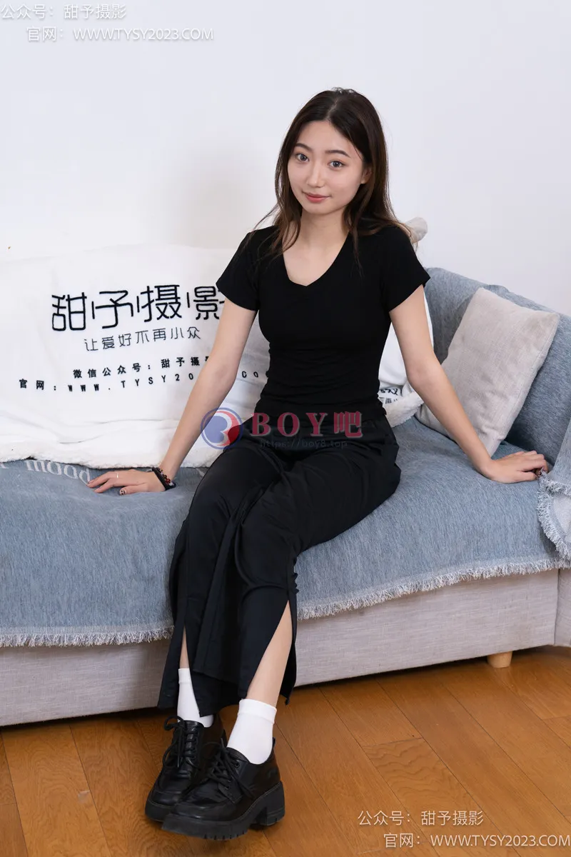 甜予摄影 2024.06.03 NO.054 雪梨-皮鞋、白棉袜、肉丝 [130P+2V-4.31GB]-BOY吧