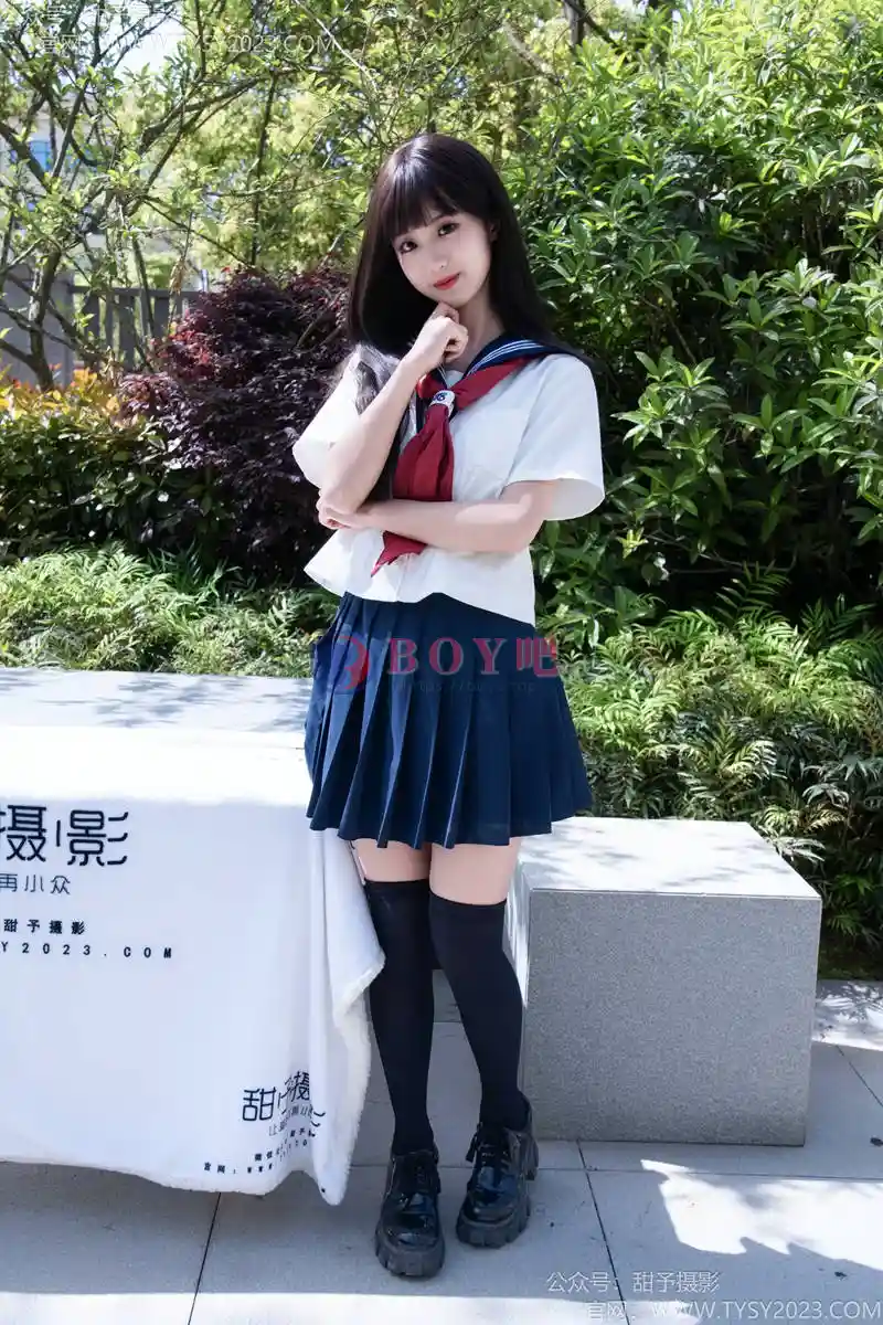 甜予摄影 2025.04.23 NO.193 小甜桃-皮鞋、大腿袜、裸足 [129P+2V-5.11GB]-BOY吧