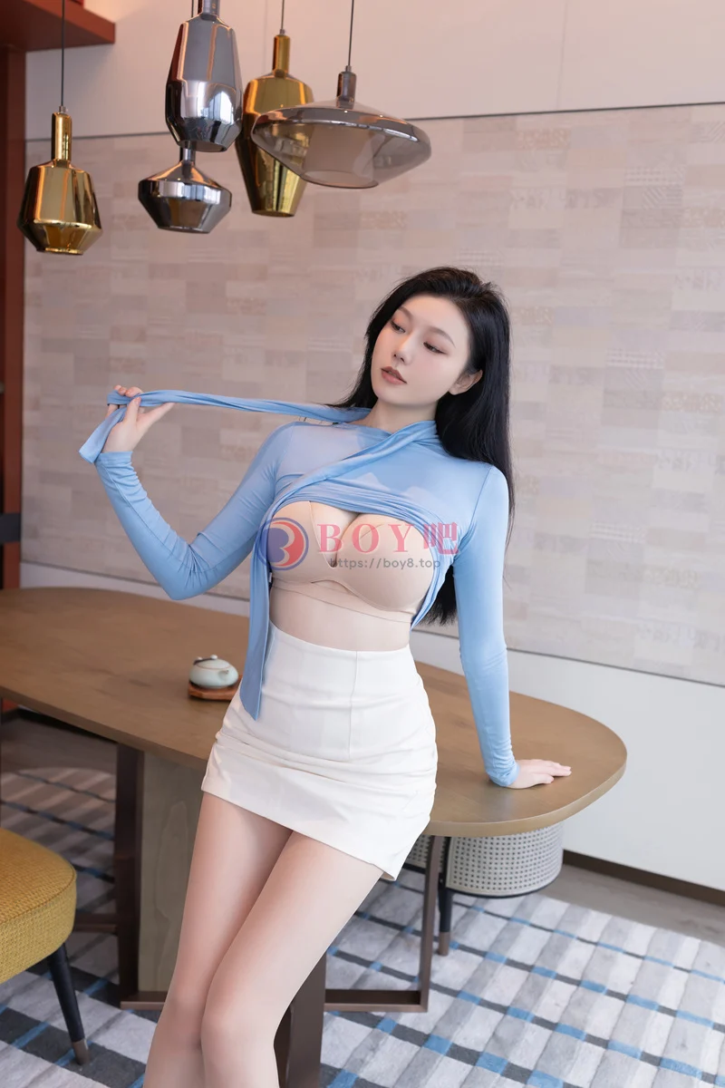 秀人网模特 安然 - 蓝色 [80P-515MB] - BOY吧-BOY吧